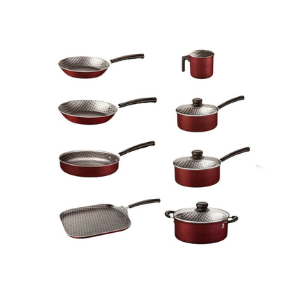 Paquete Bateria Tramontina 27899480 Starflon Roja 21 pz + Horno Koblenz HKM 1500 C Electrico Conveccion