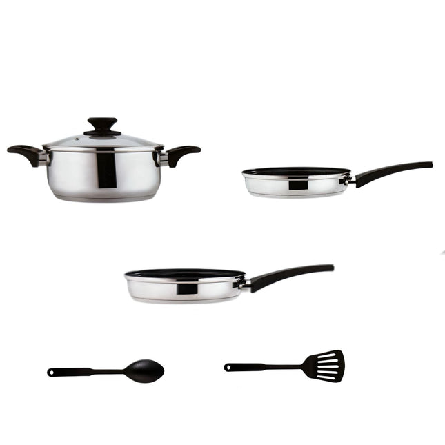 Batería de Cocina Tramontina 32208950 de 6 Piezas de Acero Inoxidable