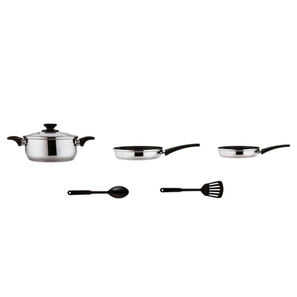 Bateria Tramontina 32208950 Acero Inoxidable 6 piezas
