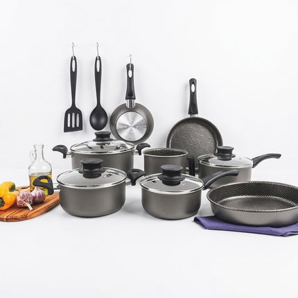 Combo Nutri Procesador Koblenz ENS DE BKM 800 1000w Mix & Go + Bateria Tramontina 28599622 10 PZ Paris