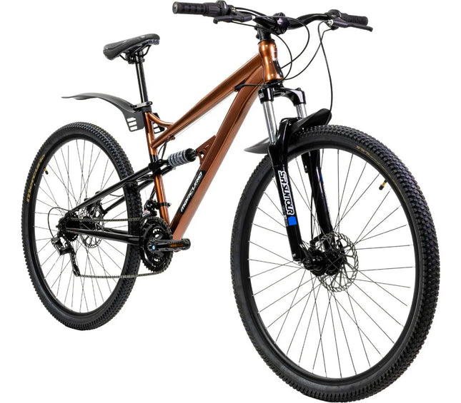 Bicicleta De Montaña Mercurio Ds Kaizer R29 Color Bronce 21v