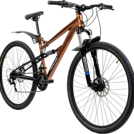Bicicleta De Montaña Mercurio Ds Kaizer R29 Color Bronce 21v