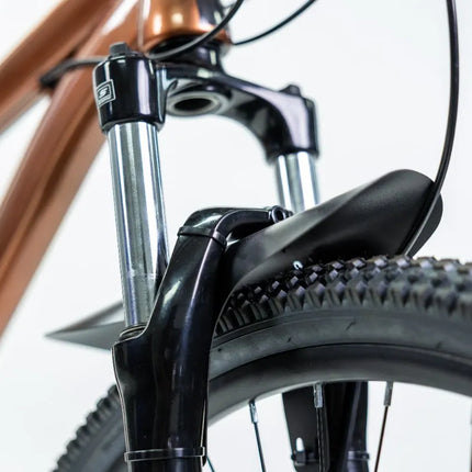 Bicicleta De Montaña Mercurio Ds Kaizer R29 Color Bronce 21v