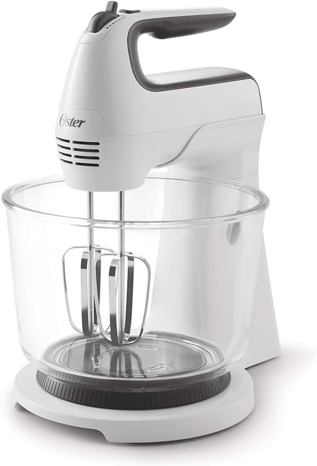 Batidora de mano y pedestal Oster FPSTHS3611-013 blanca