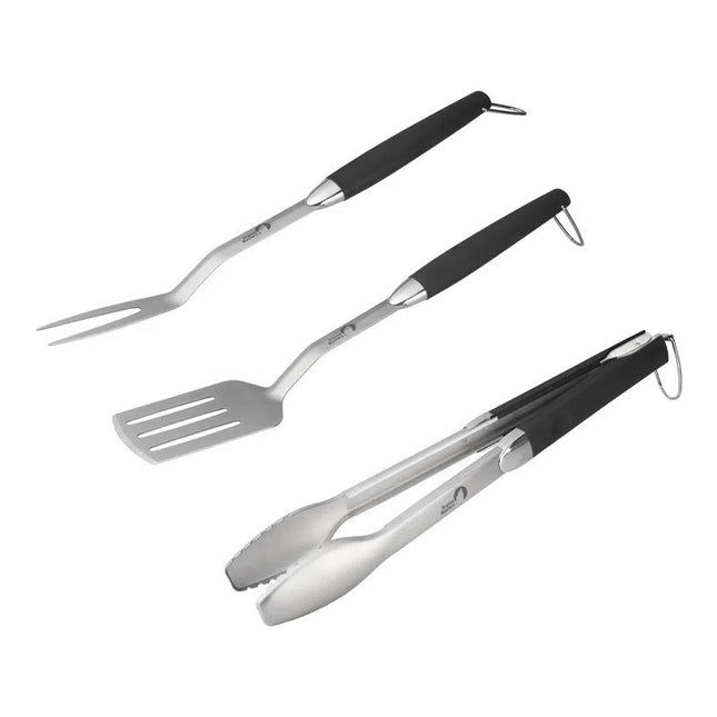 Utensilios Ekco 44046 de Acero Inoxidable Asado 3 Pzas Brassa Masters