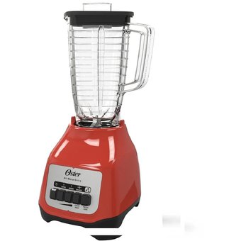 Licuadora Oster BLSTKAP RPB 2 Vel coh Pulso y Vaso de Plastico