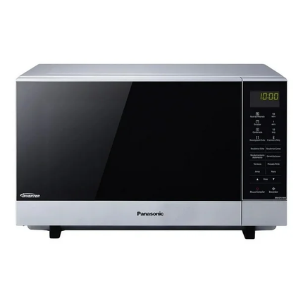 Horno De Microondas PANASONIC NN-GF574MRPH Grill Inverter  1.0 Plateado