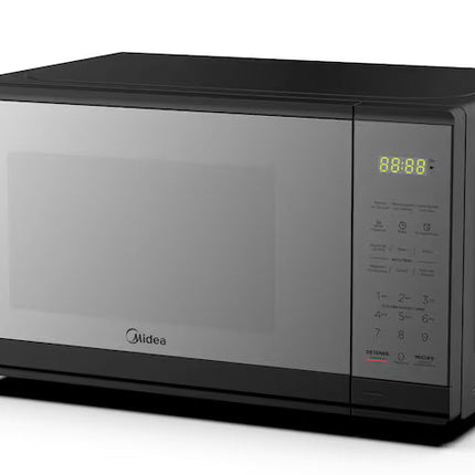 Horno de Microondas Midea MMDF07S2MB  .7 Pies Gris Puerta Acabado Espejo