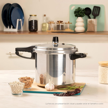 Olla Express Ekco  66079 Classic Aluminio 8L Plata