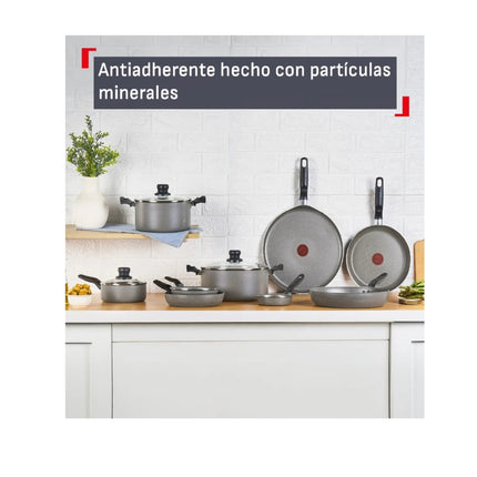 Bateria T-Fal 5821600 Antiadherente 12 piezas