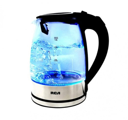 Tetera Eléctrica con luz RCA RC328 1.8 Ltrs Transparante